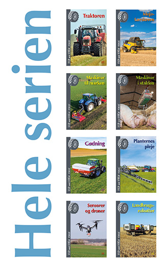 Vild med Viden FOKUS Serie 4: Landbrugsmaskiner, i alt 8 bøger
